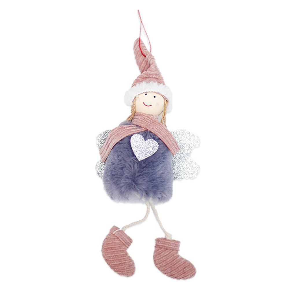 Christmas Angel Plush Doll Toy Christmas Tree Pendants Ornaments Home Decoration